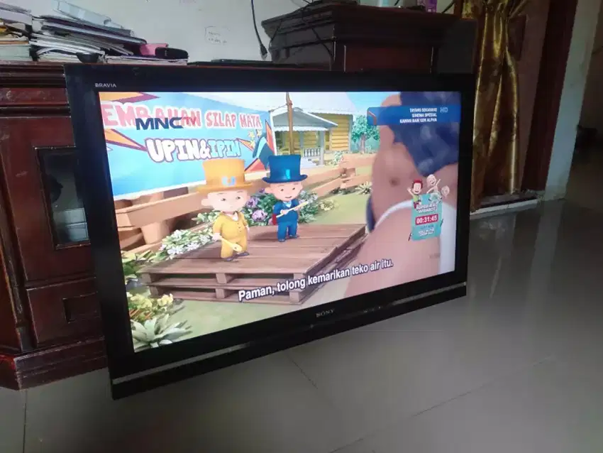 Jual tv lcd merek Sony Batavia 46 inci jumbo