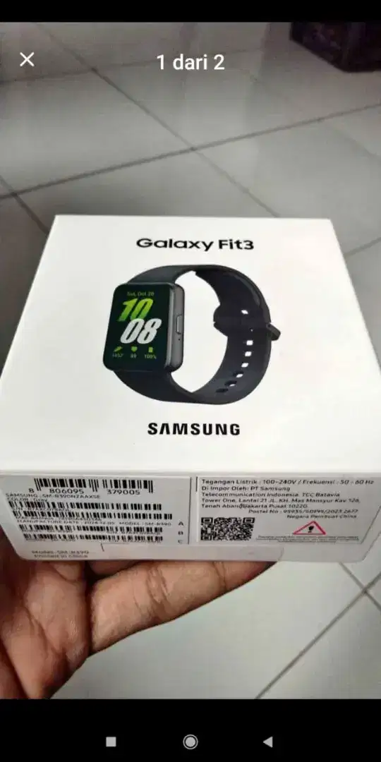 Jual cepat Smartwatch Samsung Galaxy Fit 3