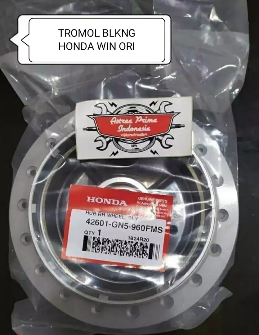 Part honda win 100