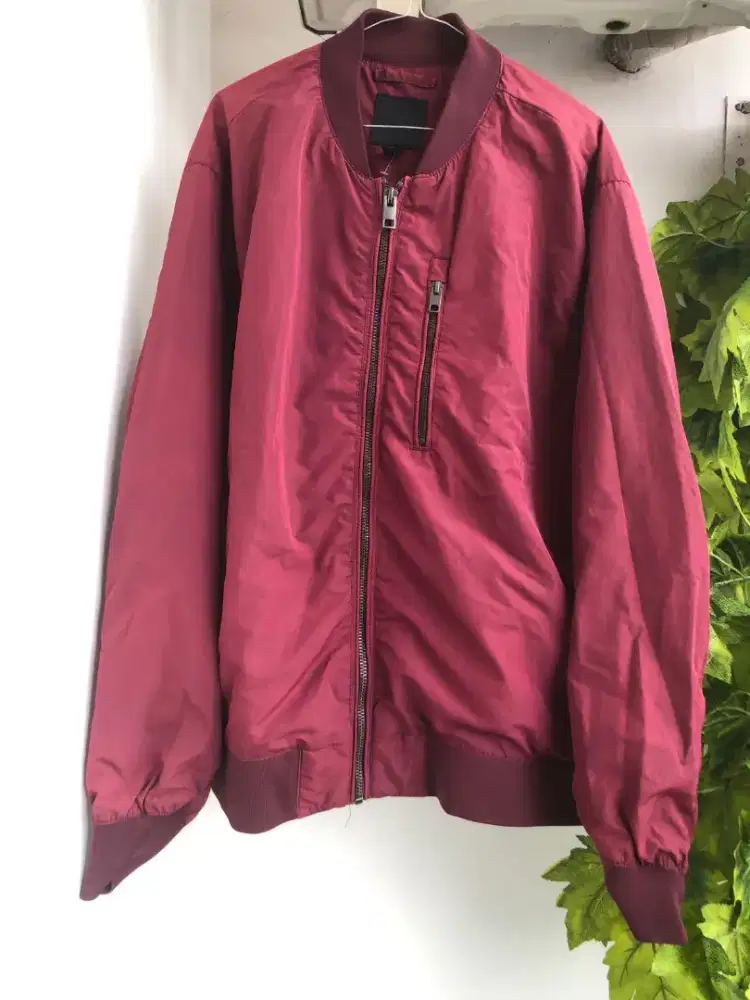 Jacket H&M burgandy