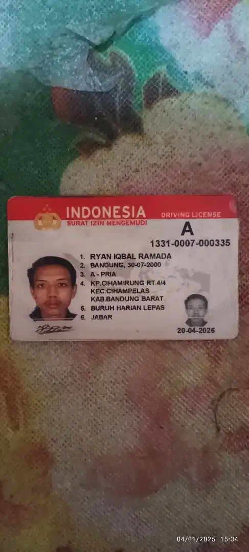 Cari pekerjaan driver