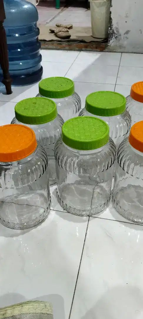 Dijual Toples Kaca dan Wadah Tupperware