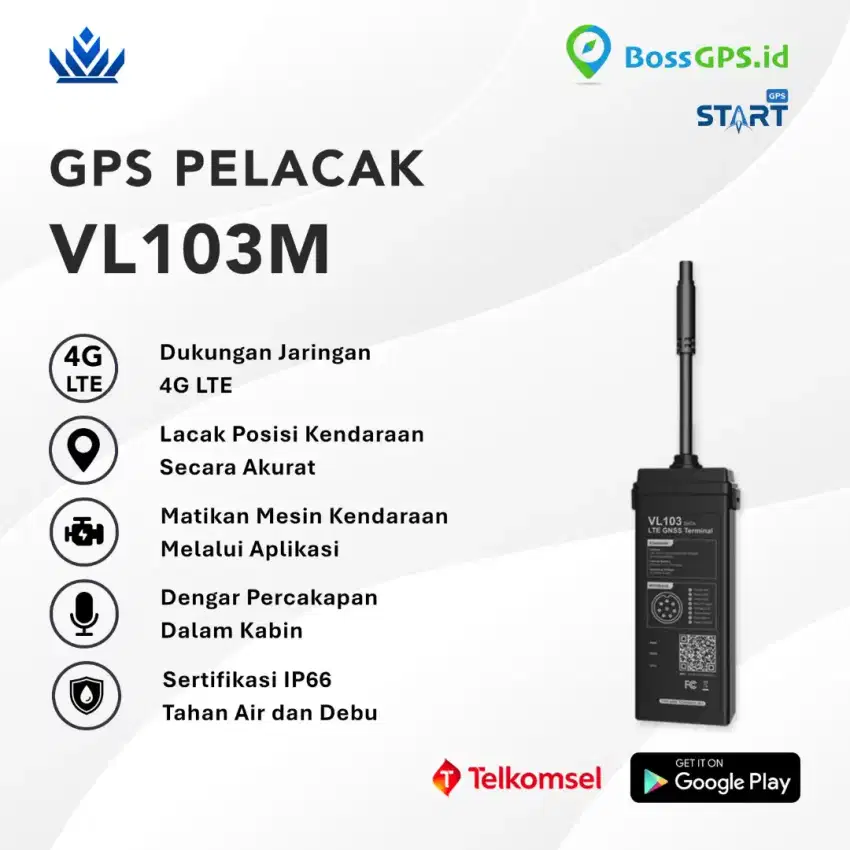 GPS Pelacak StartGPS VL103M (4G)