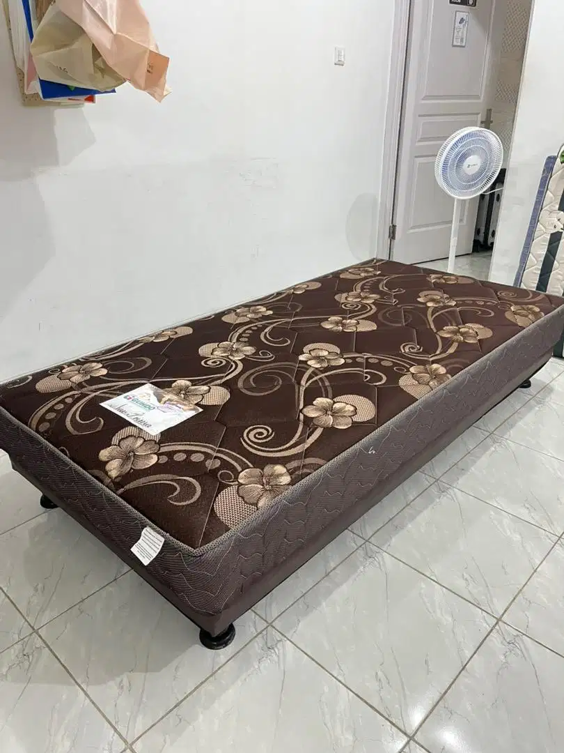 kasur spring bed single jarang pakai