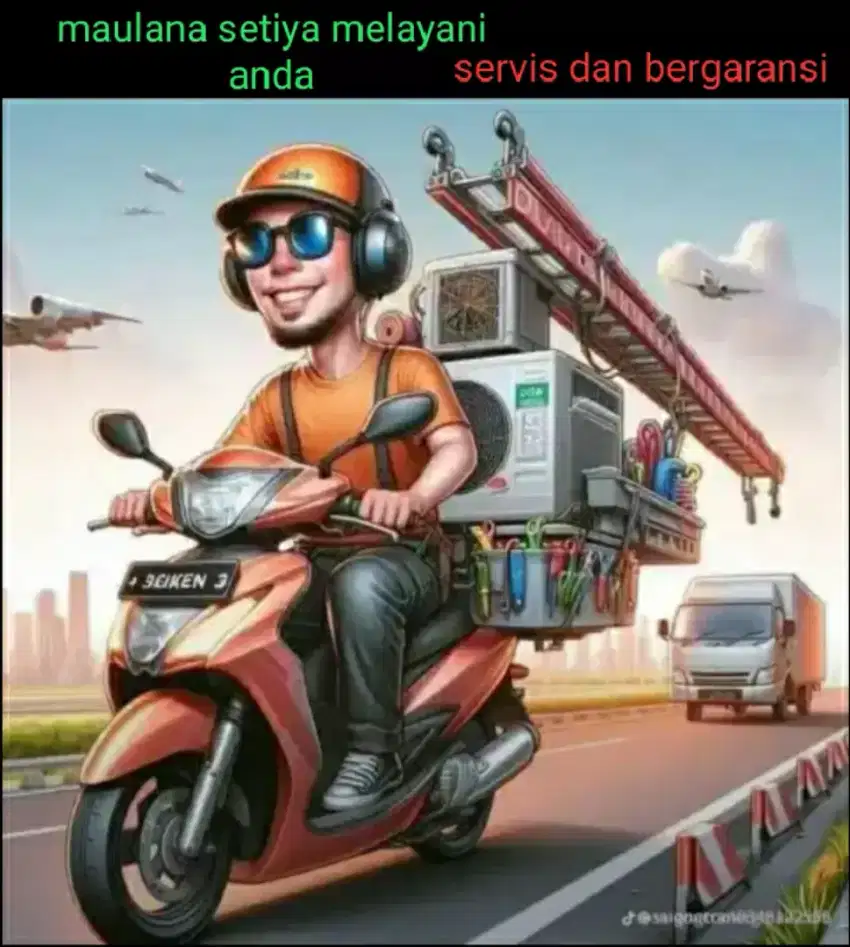 Jasa servis AC, kulkas,mesin cuci, pompa air,dan bongkar pasang ac