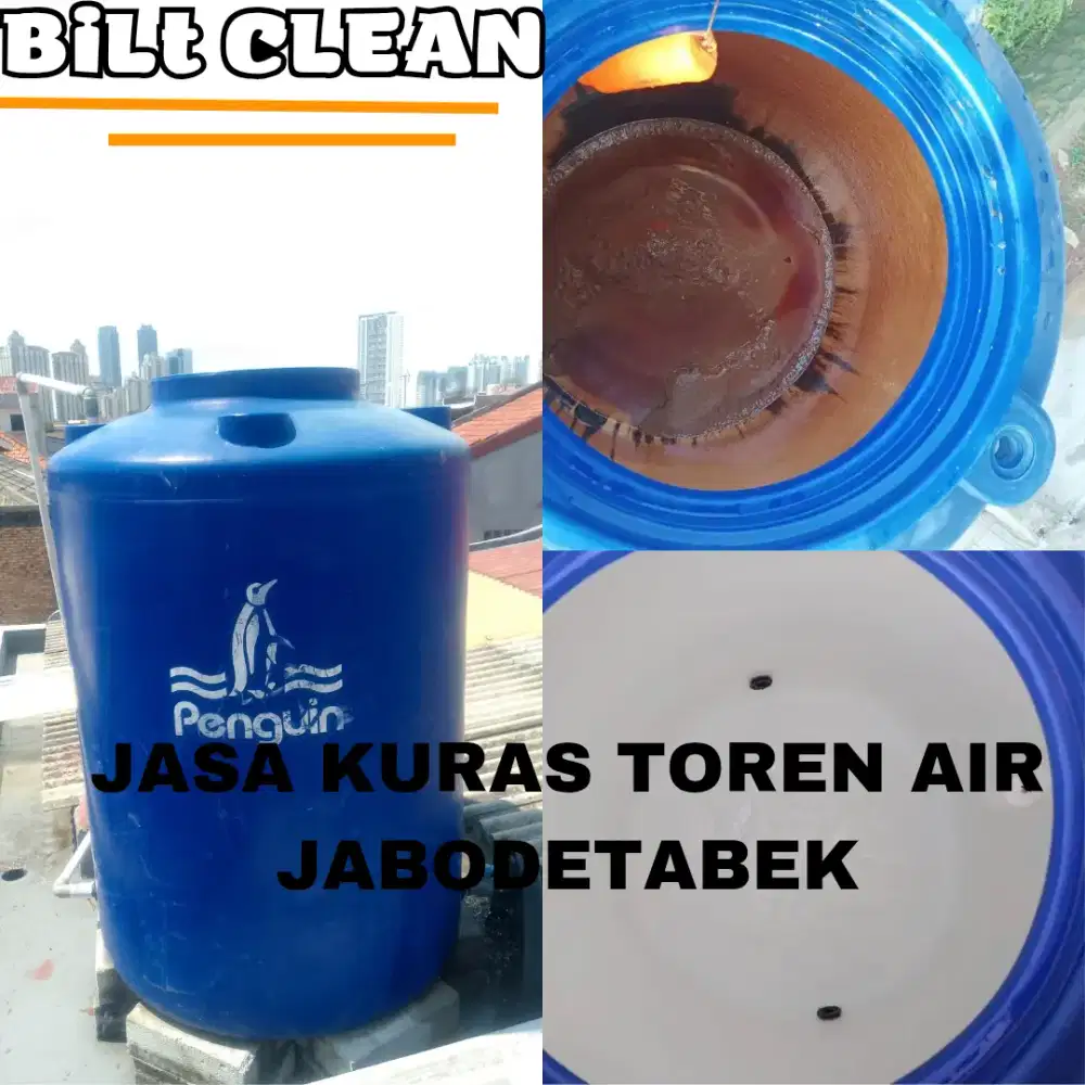 Kuras toren air pasar rebo