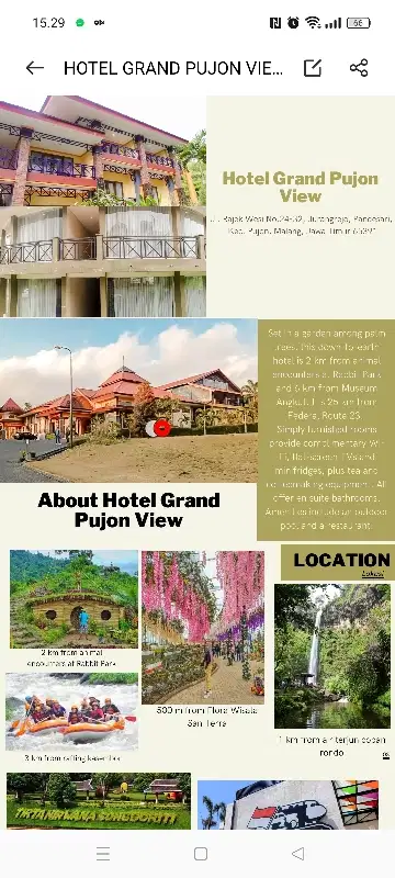 HOTEL GRAND PUJON BINTANG 3 MALANG  JATIM