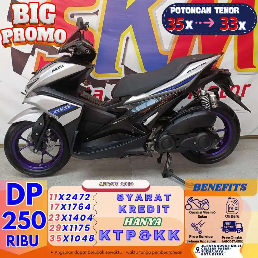 DP 250rb bawa pulang aerox 2019