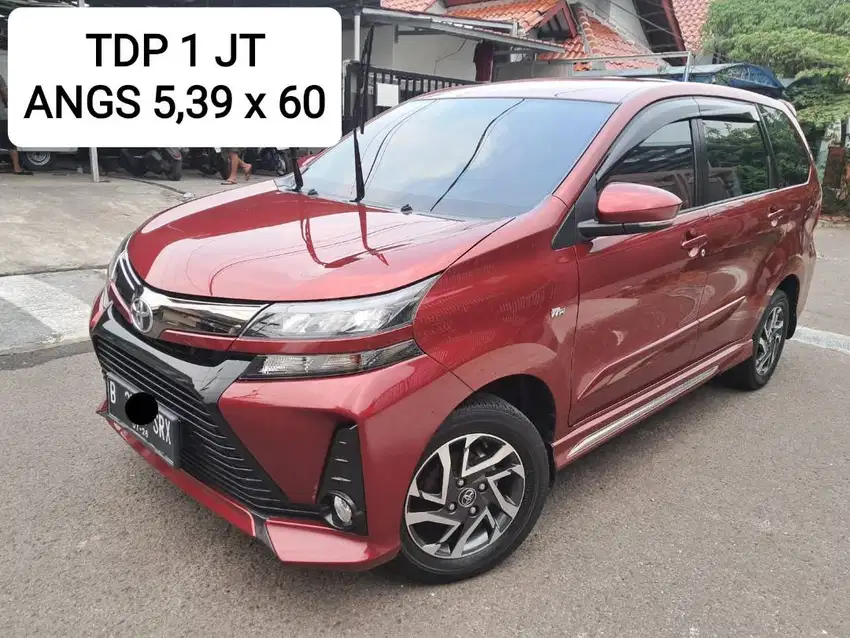 TDP Hanya 1 Juta Toyota Grand Avanza 1.5 Veloz AT 2021 Merah