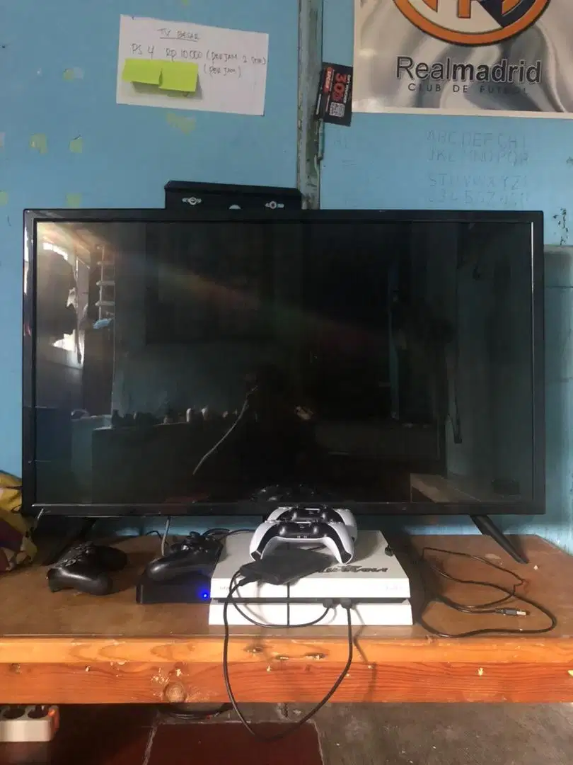 ps4 + tv merk weyon