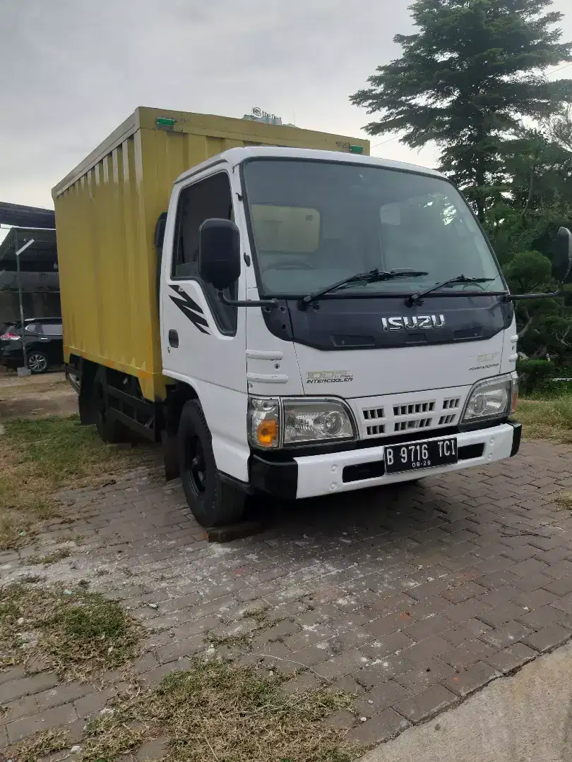 Isuzu ELF.NKR.55.Kabin Jungkit 4 Ban Engkel Power Stering Box Contener