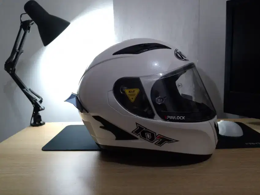 Helm fullface kyt falcon fr flat visor UK L