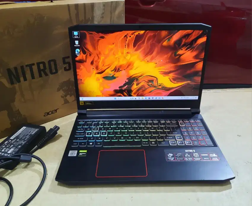 Acer Nitro 5 ( Core i5 ) Ram 8Gb, Ssd 512Gb, Gtx 1650Ti , Rgb, Fullset