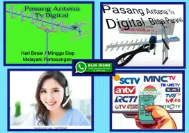 Instalasi Ahli Pasang Antena Tv Siaran Digital