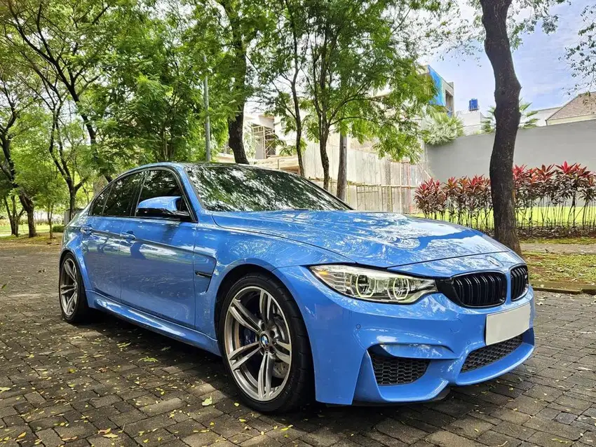 BMW M3 F80 Yas Marina Blue S55 2015/2016