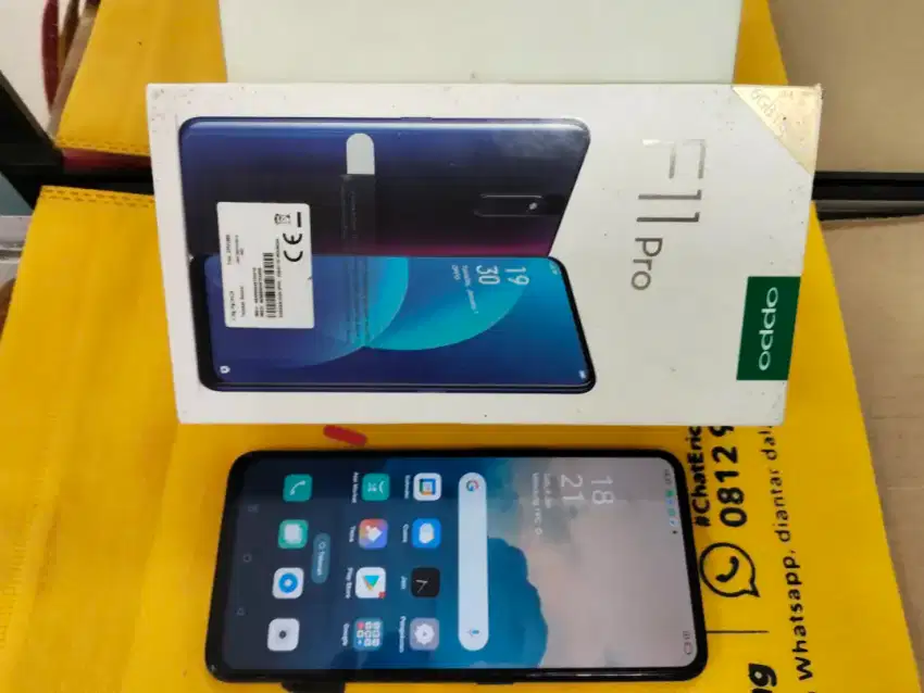 oppo F11 Pro NFC Ram 6 /64 gb lengkap normal