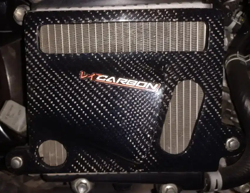 Cover Radiator Aerox Old New Carbon Asli Bukan Lapis