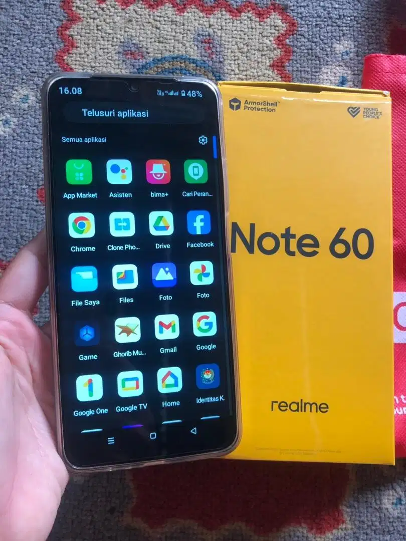 Realme note 60 fulset seori nya