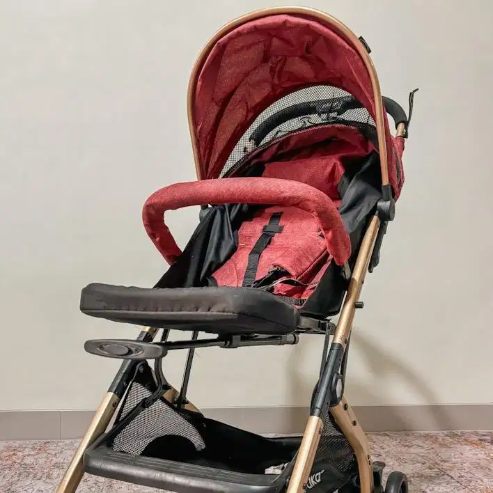 [Preloved] Stroller Pliko Merah