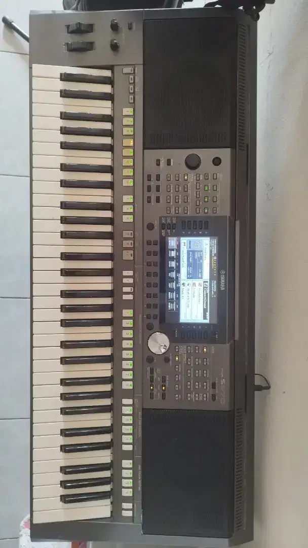 YAMAHA PSR S970, key+adpt+gigbag