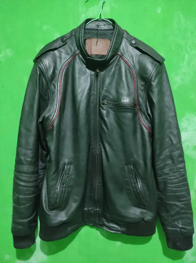 Jaket kulit sapi ariel noah
