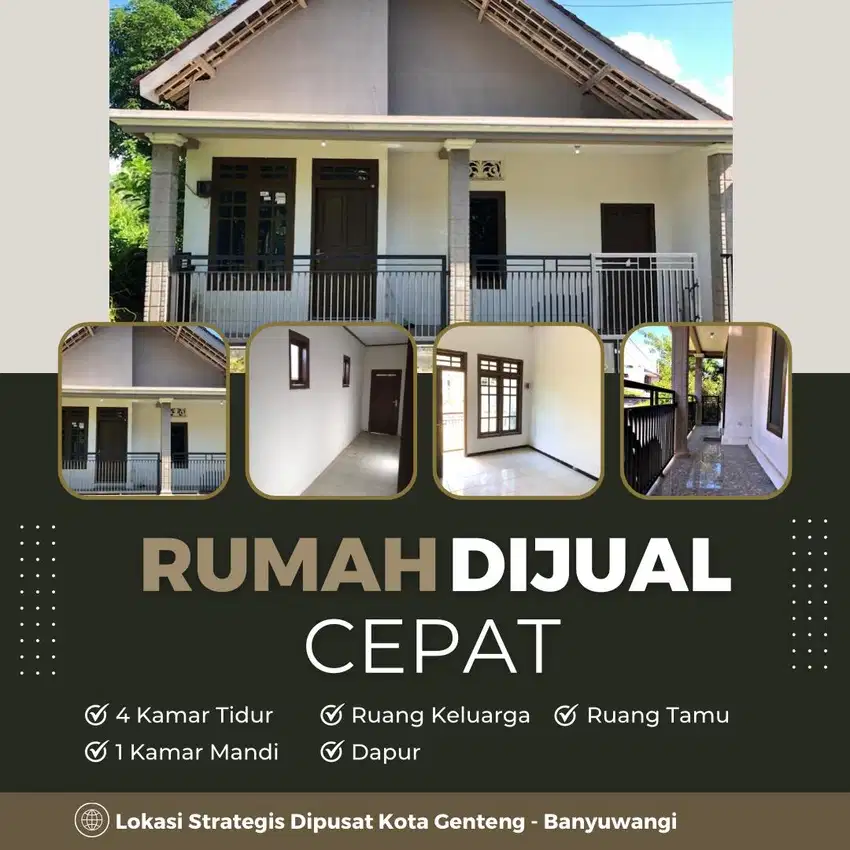 Dijual Cepat Rumah Siap Huni SHM