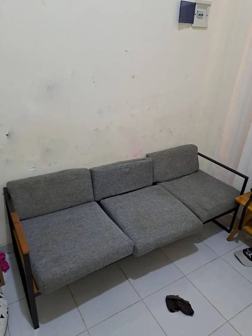 Sofa 3 Seater Industrial Minimalis