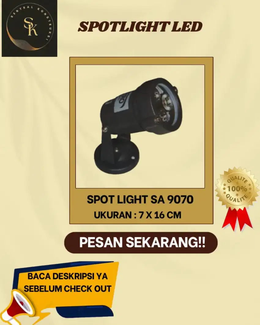 Lampu sorot taman