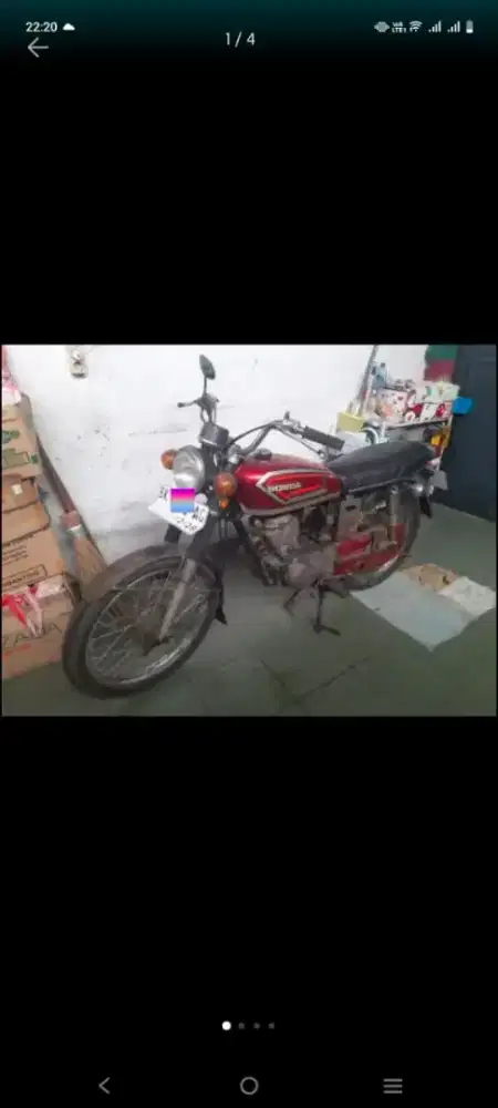 Honda CG 110cc classic