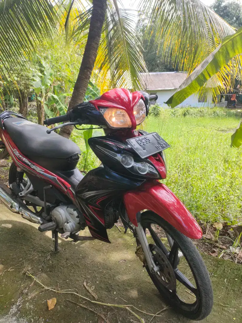 jual yamaha Jupiter Z surat lengkap plat E pajak mati kaleng jalan