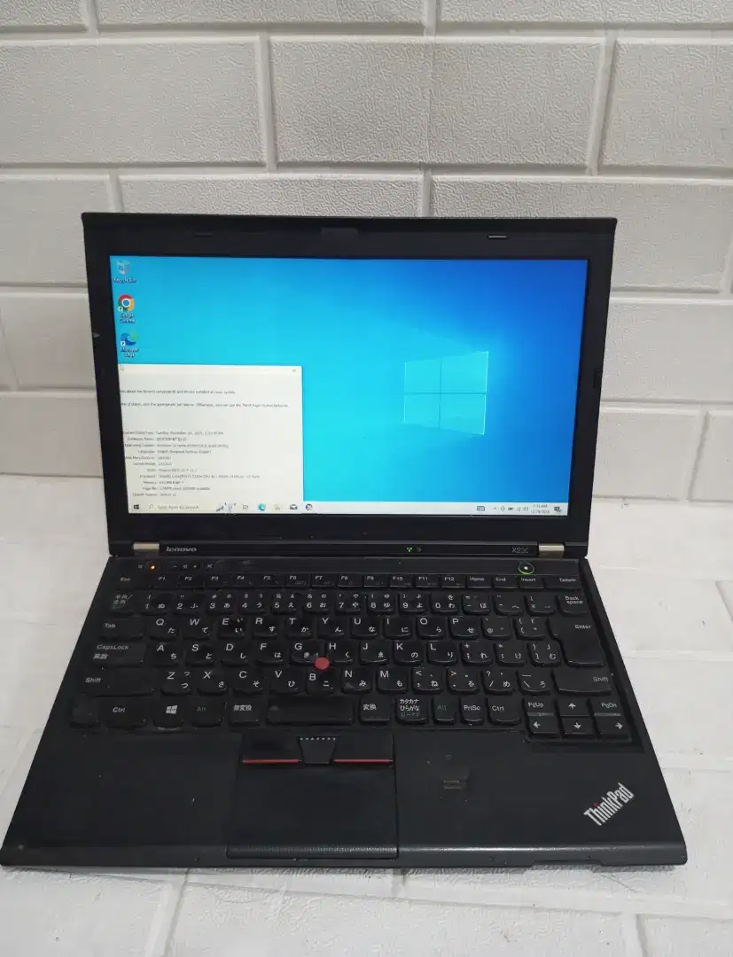 Thinkpad X230 Core i5 - 3210M DDR 8GB SSD 128GB & SSD 16GB 12.5 3 Jam