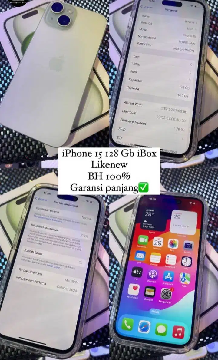 IPHONE 15 BASIC iBox 128GB