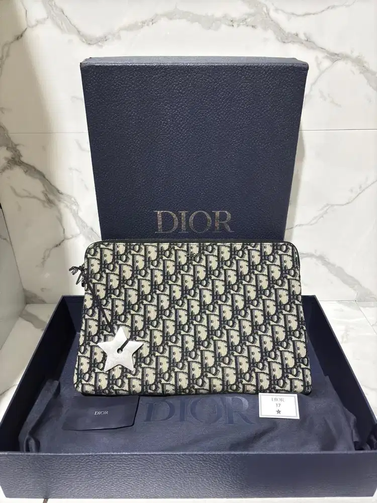 CLUTCH DIOR OBLIQUE JACQUARD ORIGINAL