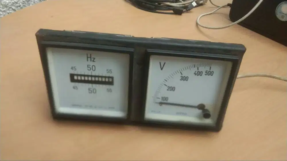Jual Meter Volt dan Hertz Ampere Listrik