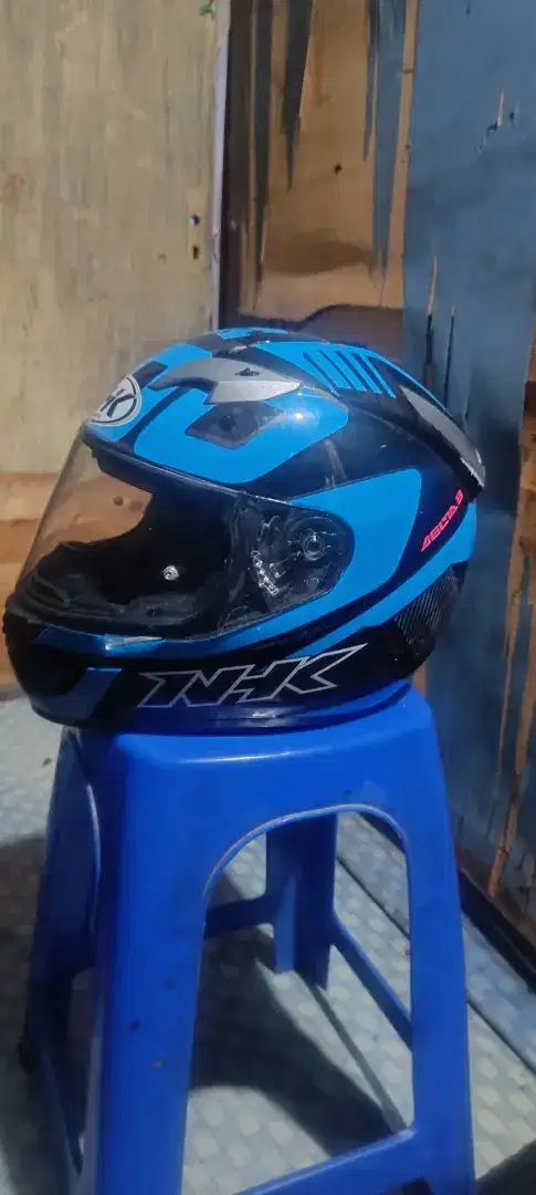 HELM FULL FACE  NHK DEKTA 3,mahar 450 gass langsung