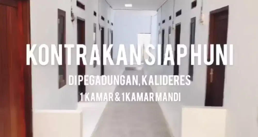 Kontrakan Pegadungan 1 Petak Minimalis