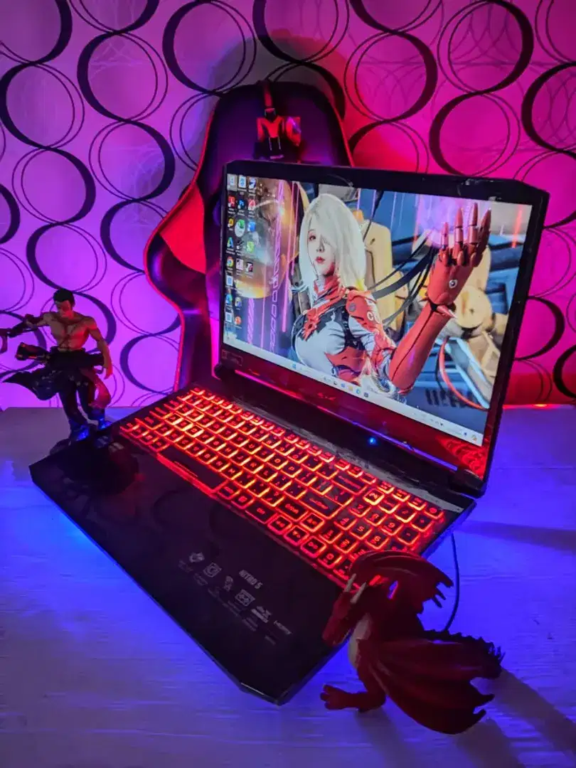 [NVIDIA RTX] Laptop Gaming Acer Nitro Gen 11 Ram 16Gb/Ssd 512Gb Murah!