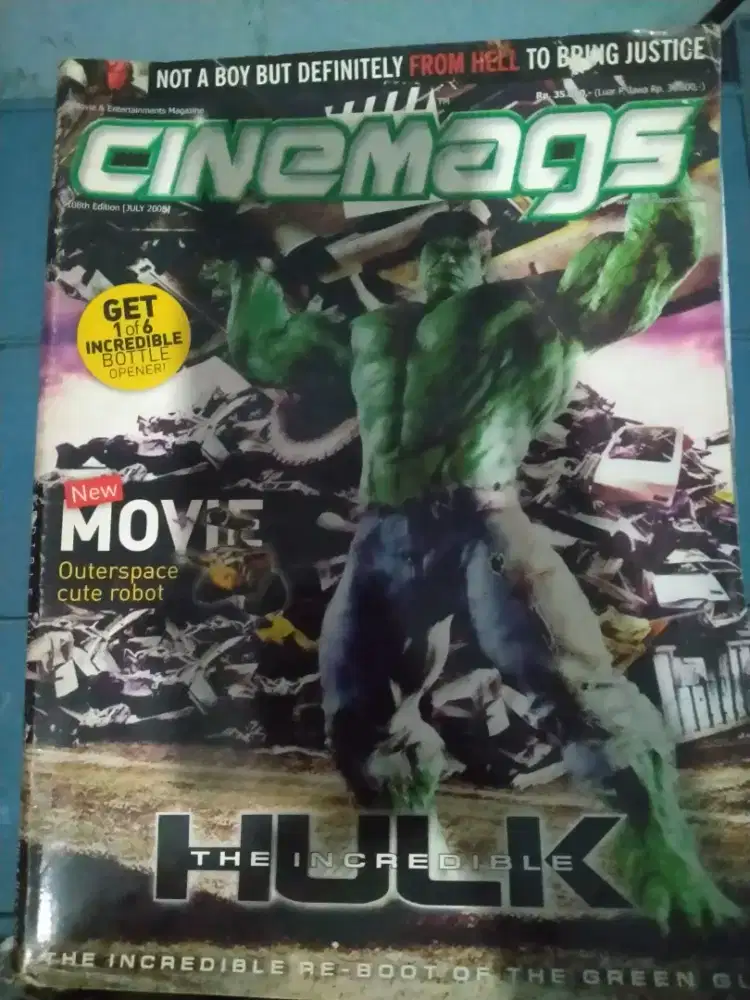 Majalah Cinemag Edisi Hulk