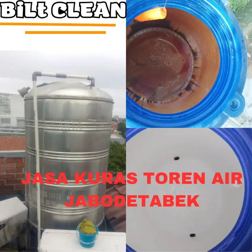 Kuras tandon air beji