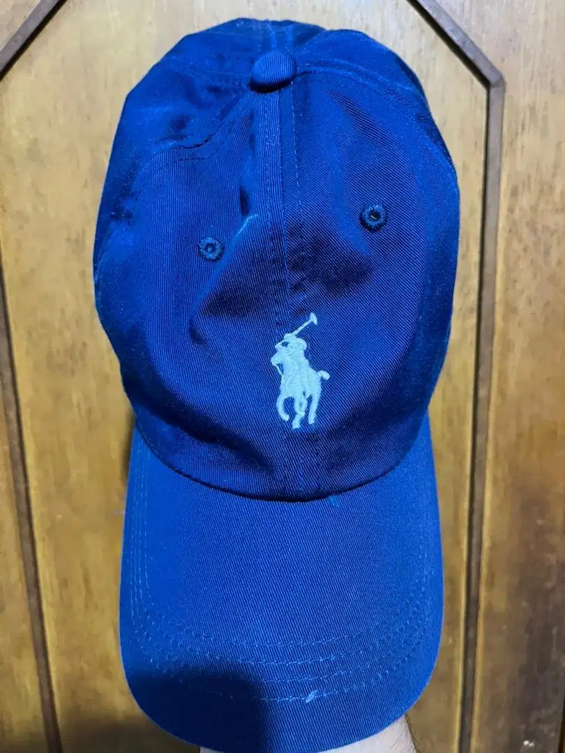 Topi Polo Navy (biru tua)