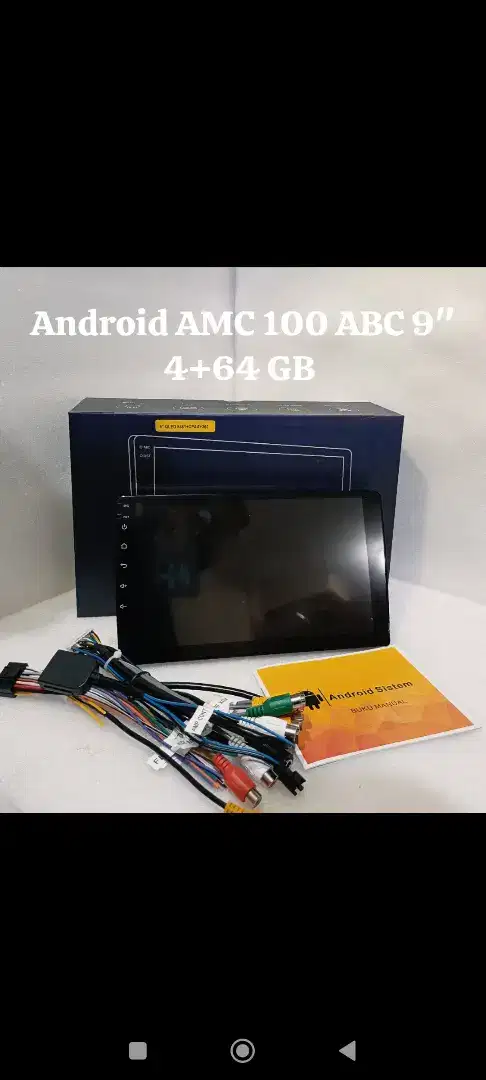 android 9in ram 4 64 simcard 4g plus kamera 360