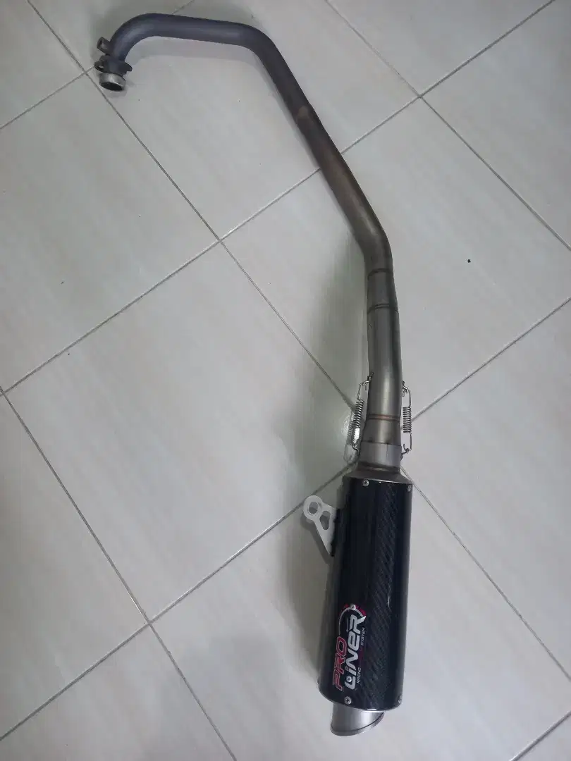 Jual knalpot racing pro liner carbon GXSR 150