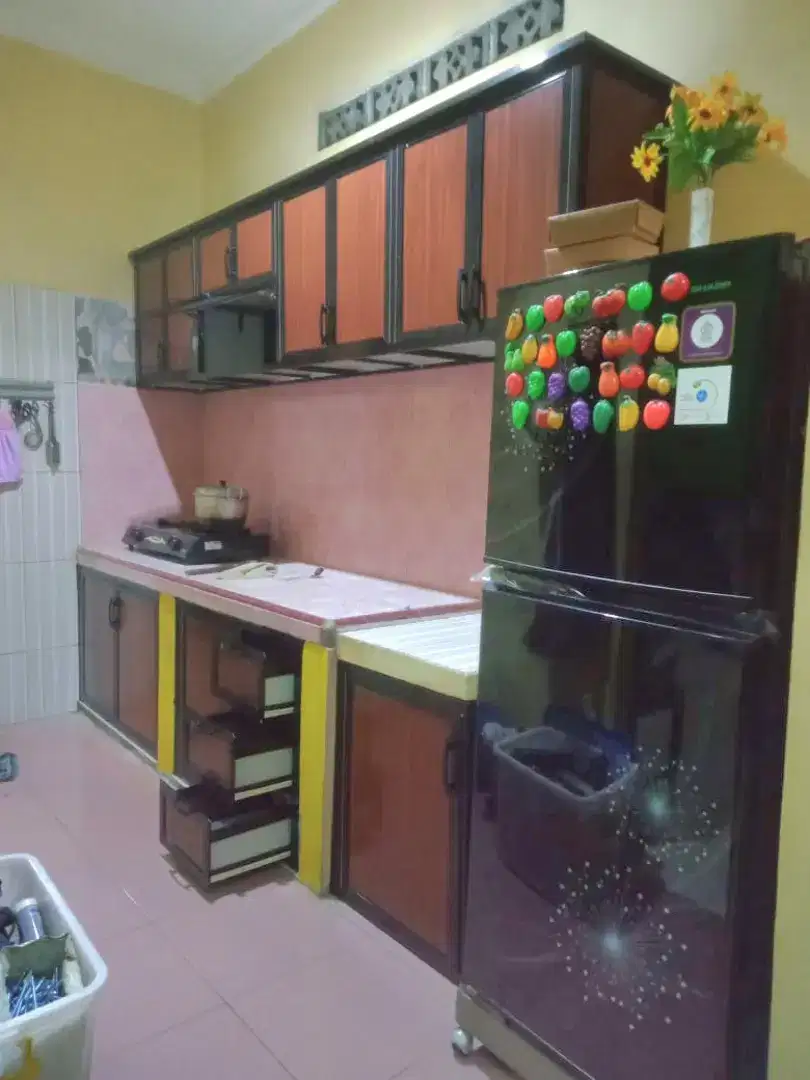 Kitchenset alumunium acp murah minimalis Langsung pengerajin