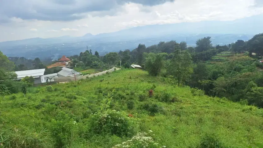 Tanah bagus full view lepas ke gunung+kota untuk villa+rumah tinggal