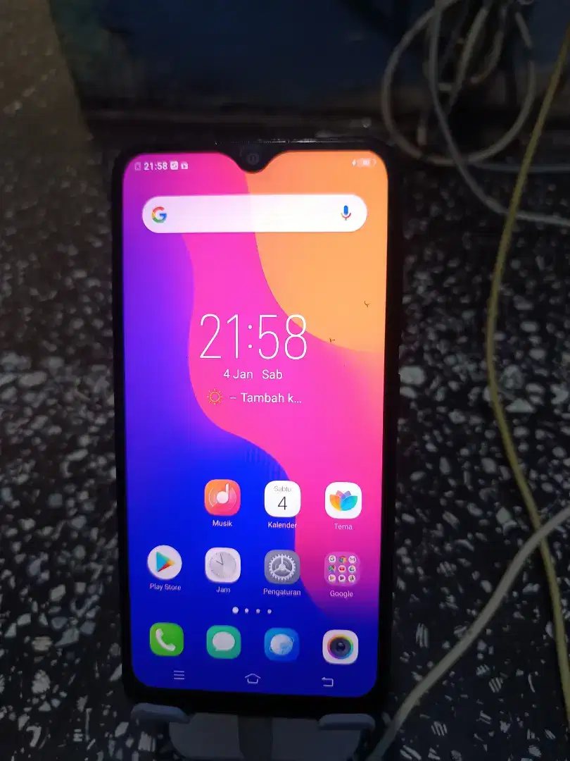 Vivo Y91C ram 2 32 lcd ganti an rapih