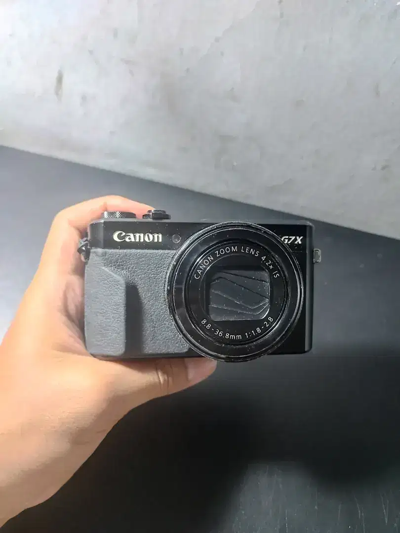 CAMERA POCKET DIGITAL CANON POWERSHOOT G7X MARK II