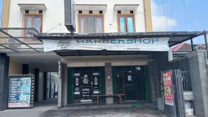 Ex Barbeshop Disewakan Jombor Lor mlati sleman Jogja.STRATEGIS MURAH