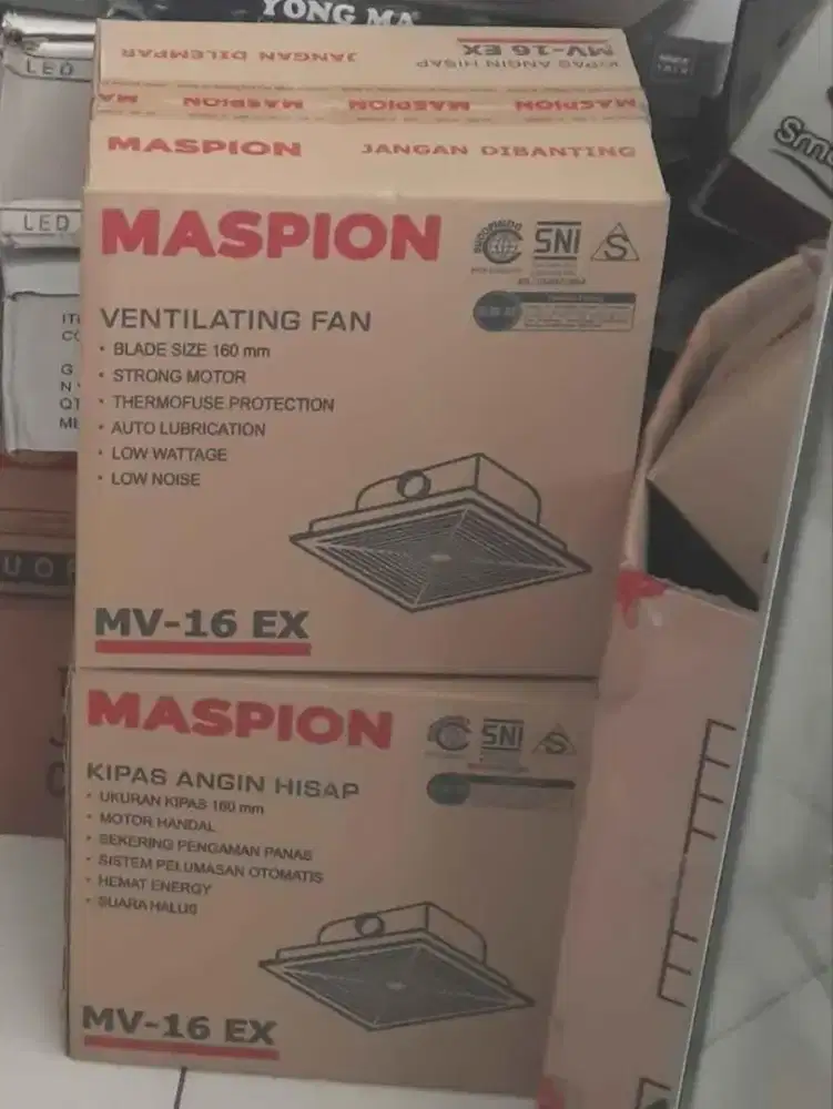 Kipas Angin Exhaust Maspion MV-16 EX Hexos fan