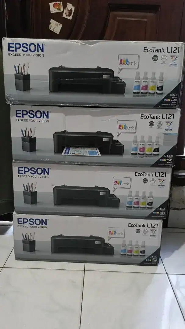 Epson EcoTank L121 A4 Ink Tank Printer -BARU