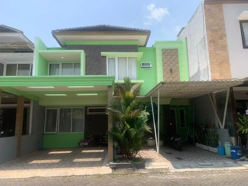 rumah dijual perumahan springhill sawojajar malang